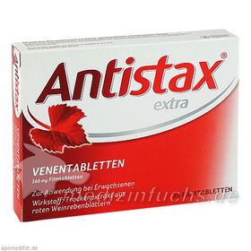 ANTISTAX extra Venentabletten, 30 ST – PZN 2312 из Германии