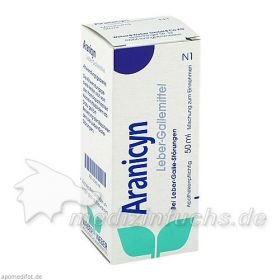 Aranicyn Leber-Gallemittel, 50 ML – PZN 2565166 из Германии
