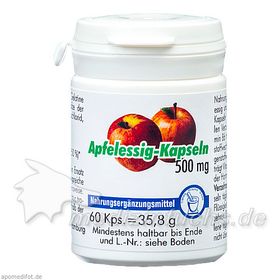 Apfel Essig 500, 60 ST – PZN 260416 из Германии