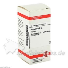 APOCYNUM D 6, 80 ST – PZN 2625454 из Германии