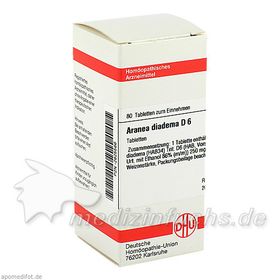 ARANEA DIADEMA D 6, 80 ST – PZN 2625566 из Германии