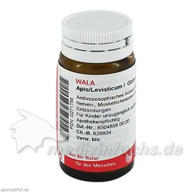 Apis/Levisticum I, 20 G – PZN 271756 из Германии