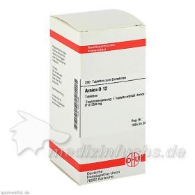 ARNICA D12, 200 ST – PZN 2801046 из Германии