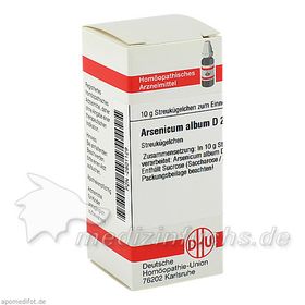 ARSENICUM ALB D200, 10 G – PZN 2801129 из Германии