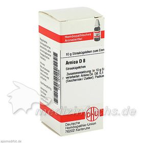ARNICA D 8, 10 G – PZN 2812908 из Германии