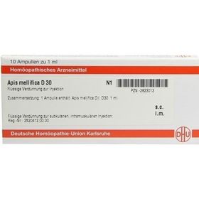 APIS MELLIFICA D 30 Ampullen, 10X1 ML – PZN 2823013 из Германии