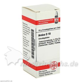 ARNICA D10, 10 G – PZN 2893686 из Германии