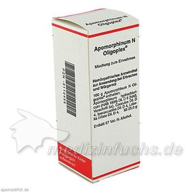 Apomorphinum N Oligoplex, 50 ML – PZN 3112455 из Германии