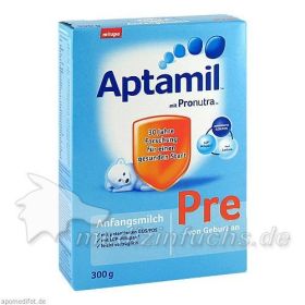 Aptamil Pre, 300 G – PZN 3216485 из Германии