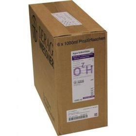 AQUA BIDEST Plastik, 6X1000 ML – PZN 3291883 из Германии