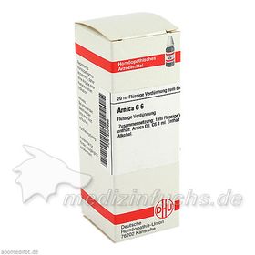 ARNICA C 6, 20 ML – PZN 4204886 из Германии