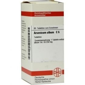 ARSENICUM ALB C 6, 80 ST – PZN 4205621 из Германии