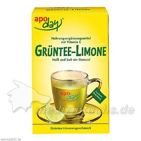 apoday Limone Vitamin C u. Grüntee-Extrakt, 10X10 G – PZN 4833116 из Германии