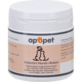 ApoPet Intestin Hund + Katze, 75 G – PZN 5382489 из Германии
