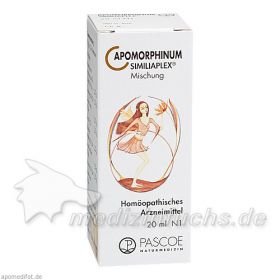 APOMORPHINUM SIMILIAPLEX Tropfen, 20 ML – PZN 5463733 из Германии