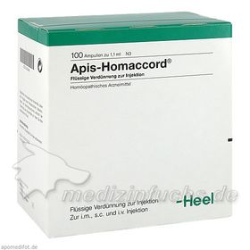 APIS HOMACCORD, 100 ST – PZN 59499 из Германии