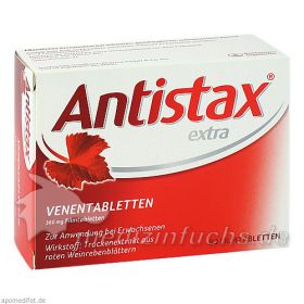 ANTISTAX extra Venentabletten, 90 ST – PZN 5954715 из Германии