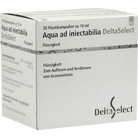 Aqua ad iniectabilia Plastik, 20X10 ML – PZN 6340429 из Германии