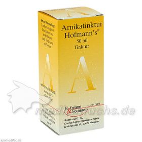 Arnikatinktur Hofmann's, 50 ML – PZN 691145 из Германии
