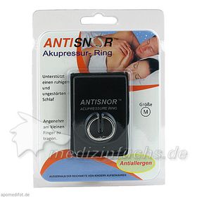ANTISNOR Akupressurring Gr.M Durchm.18mm, 1 ST – PZN 6924283 из Германии