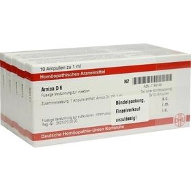 ARNICA D 6 Ampullen, 50X1 ML – PZN 7184144 из Германии