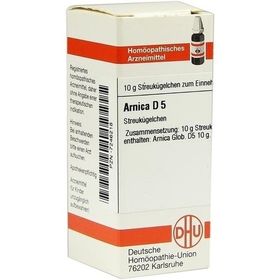 ARNICA D 5, 10 G – PZN 7246218 из Германии