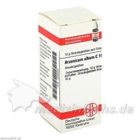 ARSENICUM ALB C100, 10 G – PZN 7246224 из Германии