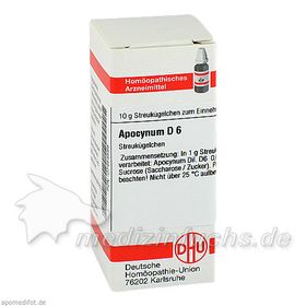 APOCYNUM D 6, 10 G – PZN 7454589 из Германии