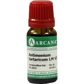 ANTIMONIUM TARTAR LM 6, 10 ML – PZN 7539216 из Германии