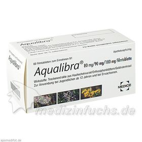 AQUALIBRA, 60 ST – PZN 795287 из Германии