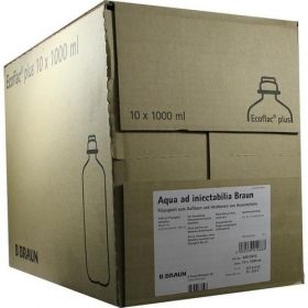AQUA AD INJECT ECOFLAC PLUS, 10X1000 ML – PZN 8609338 из Германии