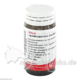 APIS/BELLADONNA C MERCURIO, 20 G – PZN 8783639 из Германии