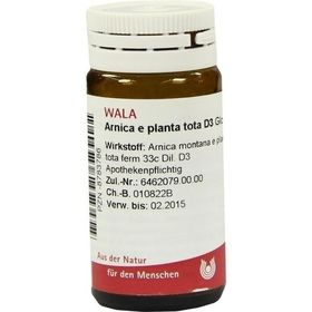 ARNICA E PLANTA TOTA D 3, 20 G – PZN 8783786 из Германии