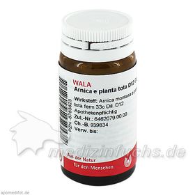 ARNICA E PLANTA TOTA D12, 20 G – PZN 8783823 из Германии