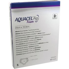 AQUACEL Ag Foam adhäsiv Sakral 20x16.9cm, 5 ST – PZN 9060311 из Германии