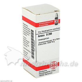 Arnica D200, 10 G – PZN 907243 из Германии