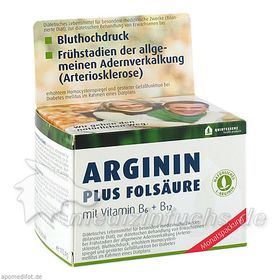 Arginin Plus Folsäure Kapseln, 120 ST – PZN 9156123 из Германии