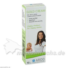 ARDO GoldCream Lanolin Brustwarzensalbe, 10 ML – PZN 9166280 из Германии