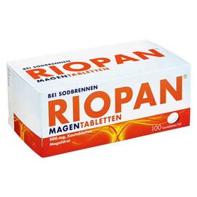 Riopan Magen Tabletten (100 stk) – PZN 749318 из Германии