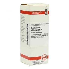 Rosmarinus Off. D 4 Dilution (20 ml) – PZN 2620876 из Германии