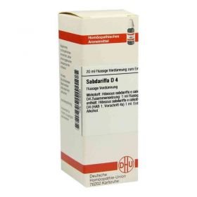 Sabdariffa D 4 Dilution (20 ml) – PZN 2806693 из Германии