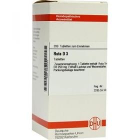 Ruta D 3 Tabletten (200 stk) – PZN 2930559 из Германии