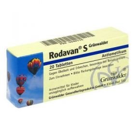 Rodavan S Grünwalder (20 stk) – PZN 3240176 из Германии