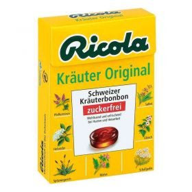 Ricola ohne Zucker  Box Kräuter Bonbons (50 g) – PZN 3648776 из Германии