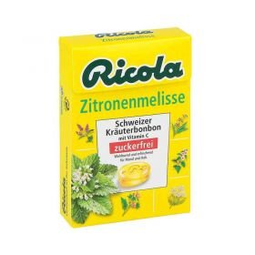 Ricola ohne Zucker  Box Zitronenmelisse Bonbons (50 g) – PZN 3648782 из Германии