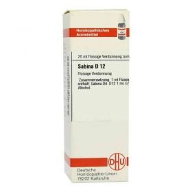 Sabina D 12 Dilution (20 ml) – PZN 4235160 из Германии