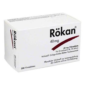 Rökan 40mg (200 stk) – PZN 4405998 из Германии