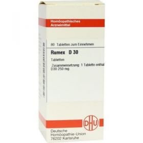 Rumex D 30 Tabletten (80 stk) – PZN 7179166 из Германии