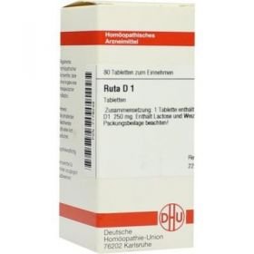 Ruta D 1 Tabletten (80 stk) – PZN 7179249 из Германии
