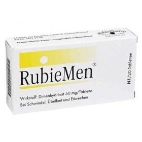 RubieMen (20 stk) – PZN 7610285 из Германии